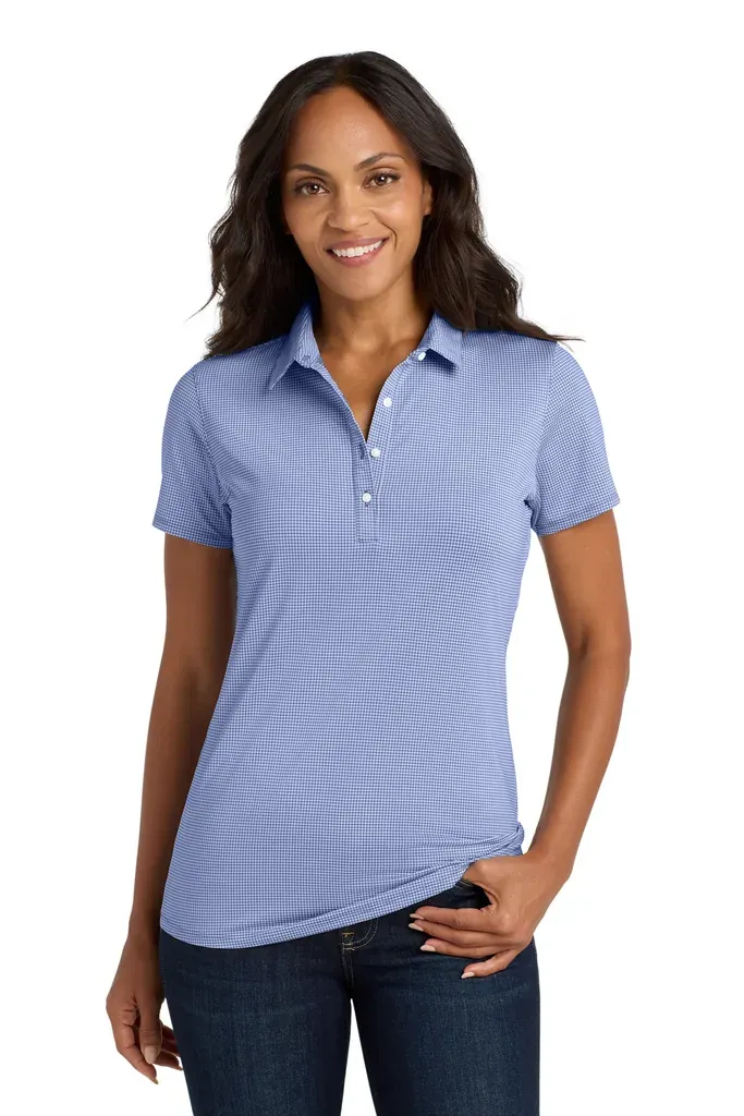 Port Authority ® Women's Gingham Polo LK646 - additional view 4