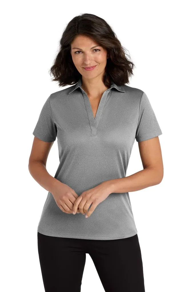 Port Authority ® Women's Heathered Silk Touch  Performance Polo. LK542 - additional view 6