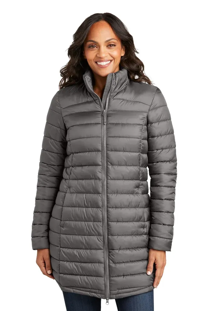 Port Authority® Women's Horizon Puffy Long Jacket L365 - additional view 2