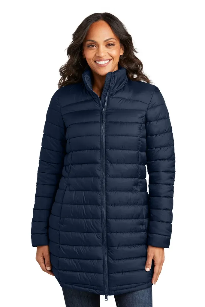 Port Authority® Women's Horizon Puffy Long Jacket L365 - additional view 1