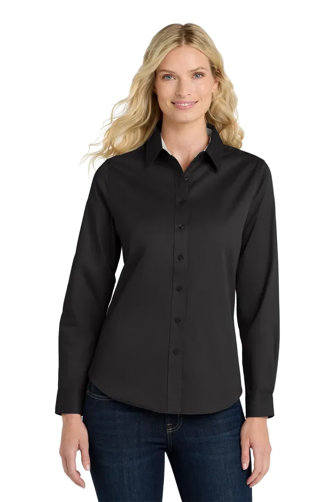 Port Authority® Women's Long Sleeve Easy Care Shirt.  L608 - additional view 24