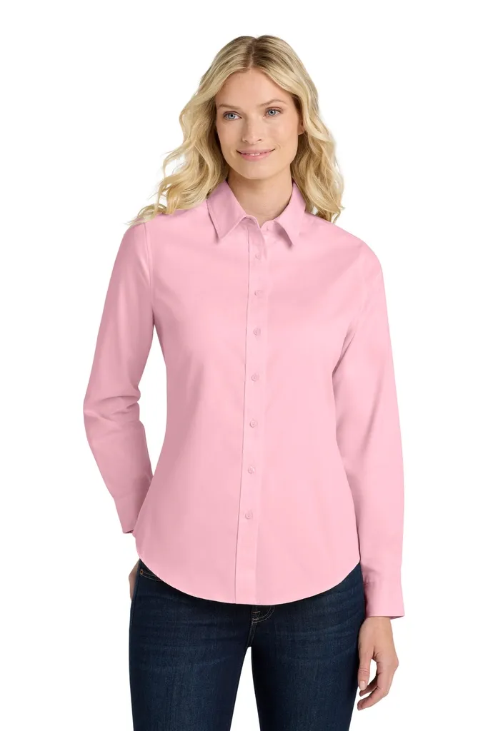 Port Authority® Women's Long Sleeve Easy Care Shirt.  L608 - additional view 22