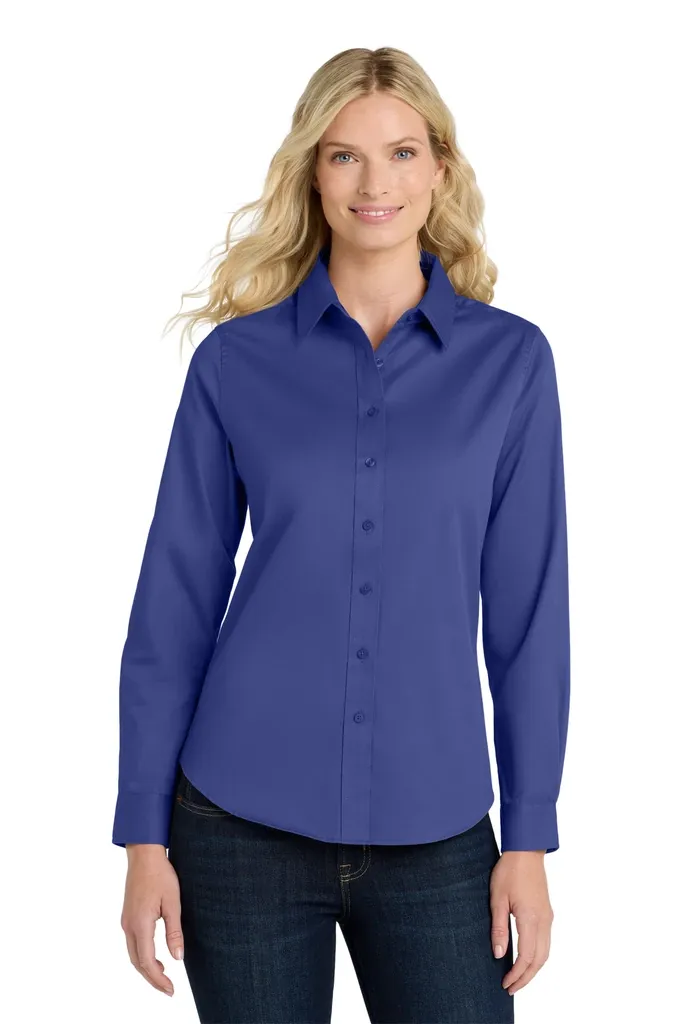 Port Authority® Women's Long Sleeve Easy Care Shirt.  L608 - additional view 23