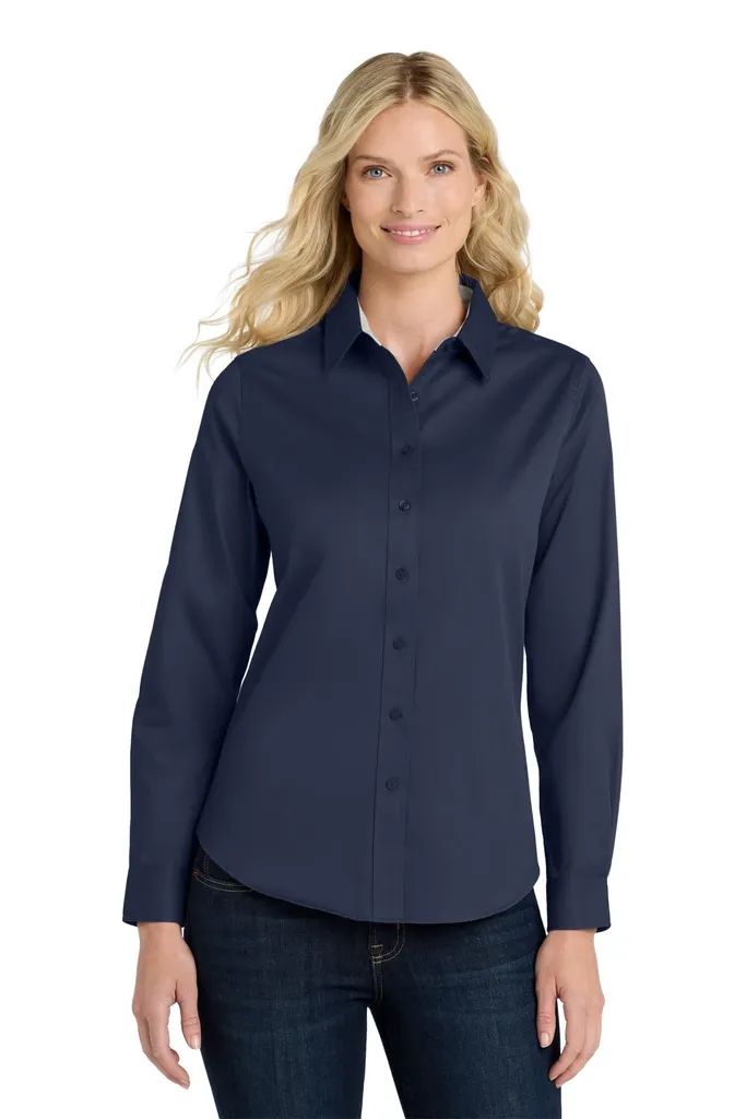 Port Authority® Women's Long Sleeve Easy Care Shirt.  L608 - additional view 15