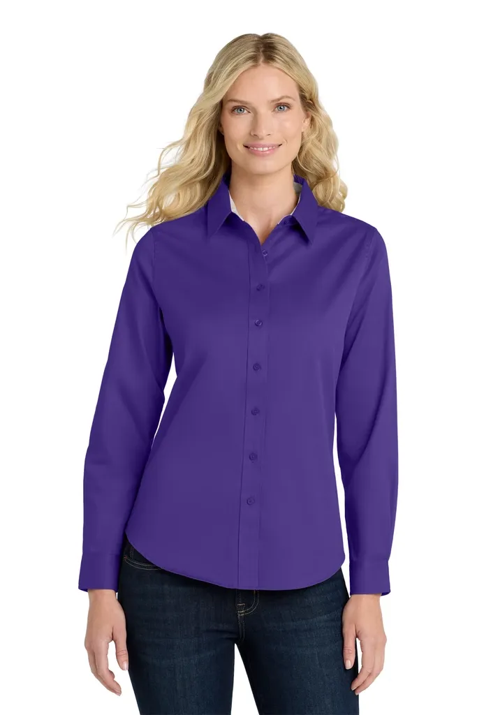 Port Authority® Women's Long Sleeve Easy Care Shirt.  L608 - additional view 19