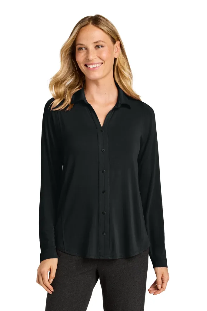 Port Authority® Women's Luxe Knit Button Tunic LK5602 - additional view 2