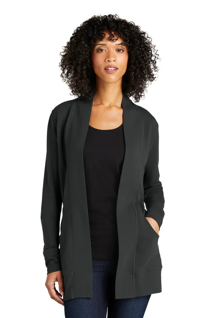 Port Authority® Women's Microterry Cardigan LK825 - additional view 2