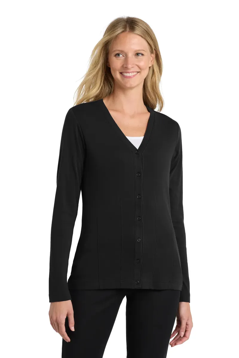 Port Authority® Women's Modern Stretch Cotton Cardigan. L515 - additional view 1