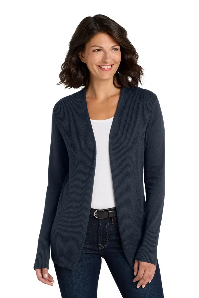 Port Authority® Women's Open Front Cardigan Sweater. LSW289 - additional view 2