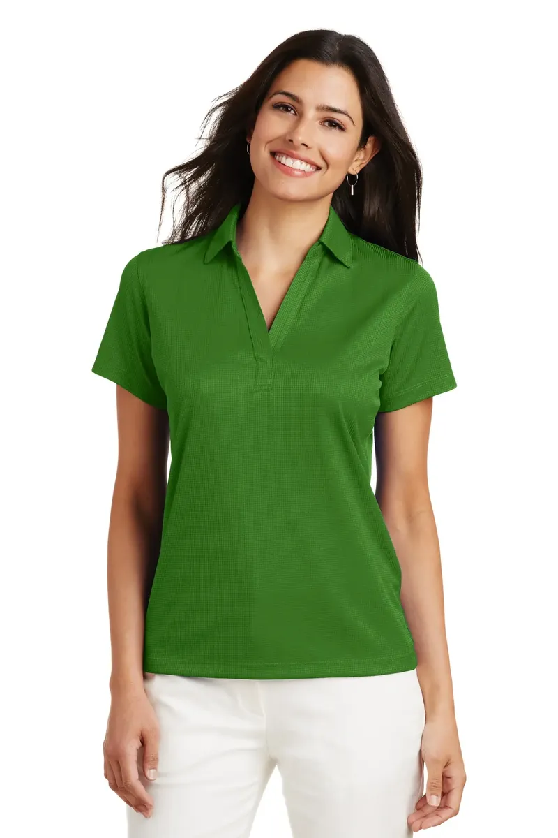 Port Authority® Women's Performance Fine Jacquard Polo. L528 - additional view 5