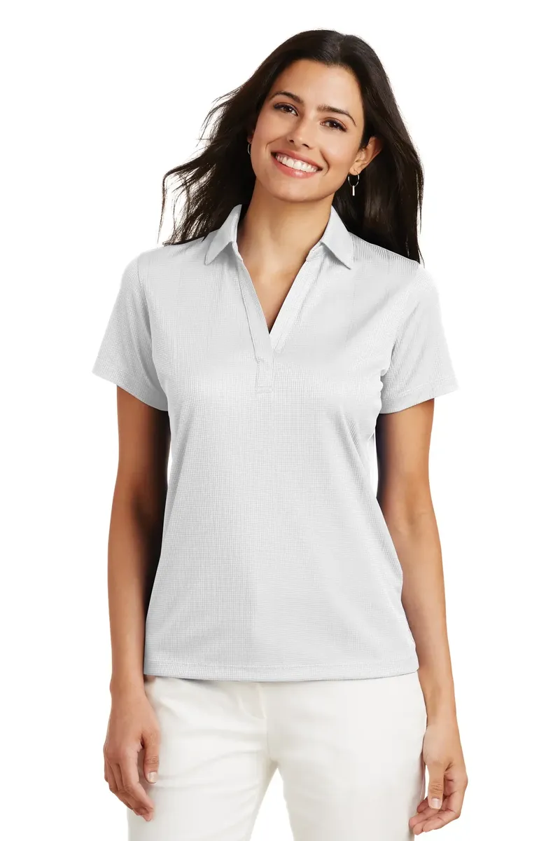 Port Authority® Women's Performance Fine Jacquard Polo. L528 - additional view 6