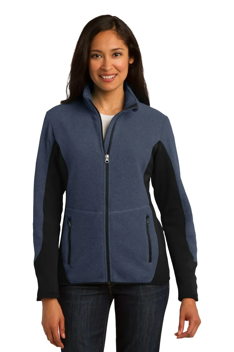 Port Authority® Women's R-Tek® Pro Fleece Full-Zip Jacket. L227 - additional view 3