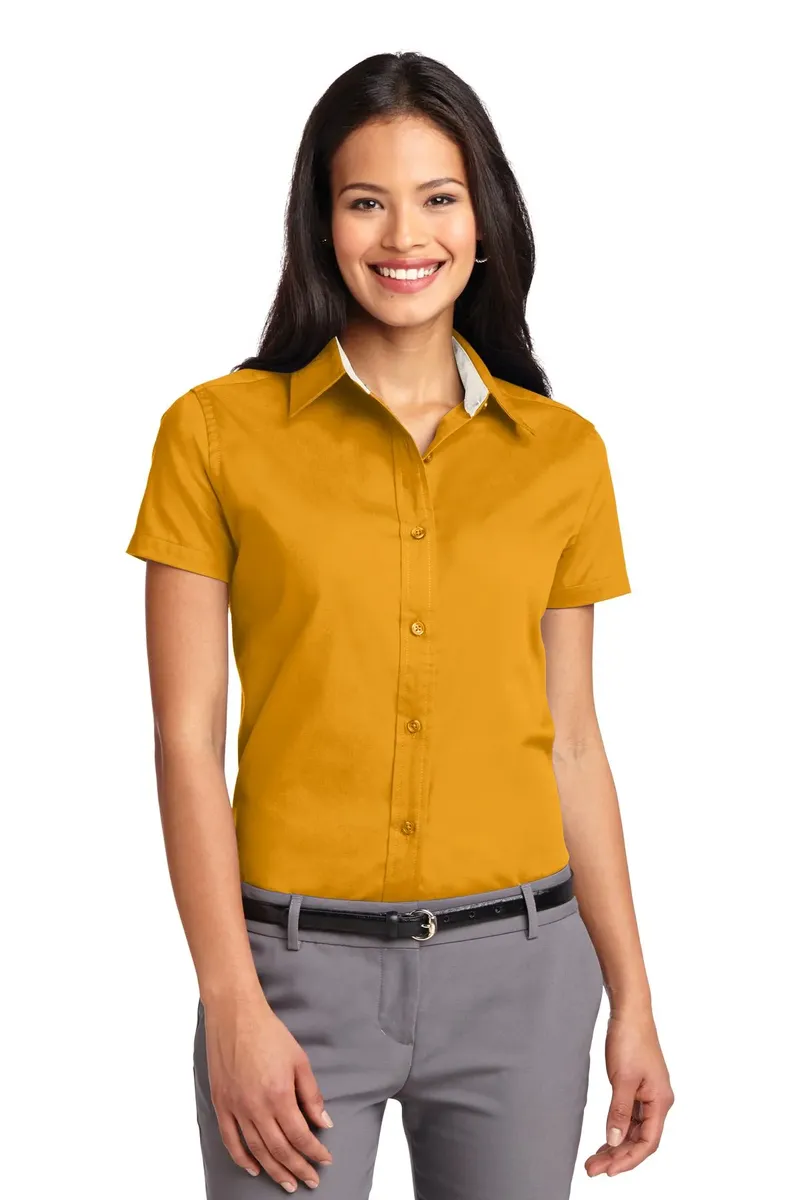 Port Authority® Women's Short Sleeve Easy Care  Shirt.  L508 - additional view 1