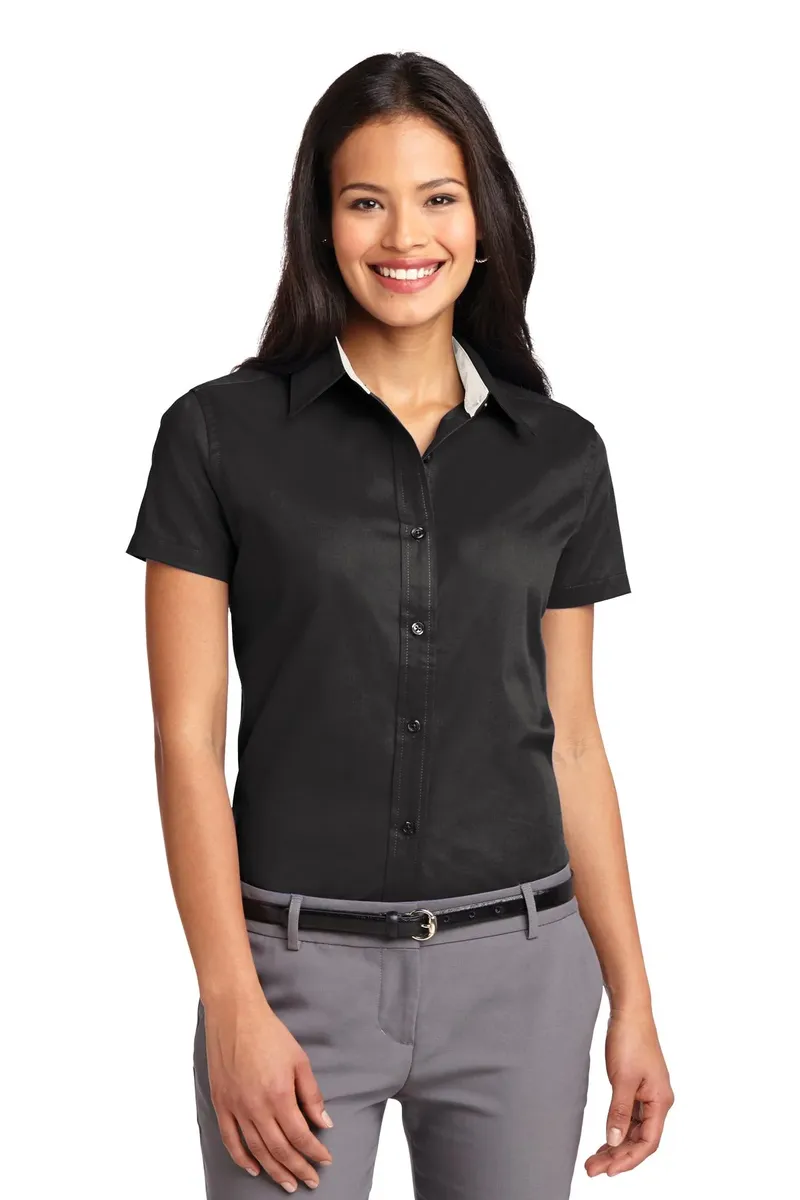 Port Authority® Women's Short Sleeve Easy Care  Shirt.  L508 - additional view 15