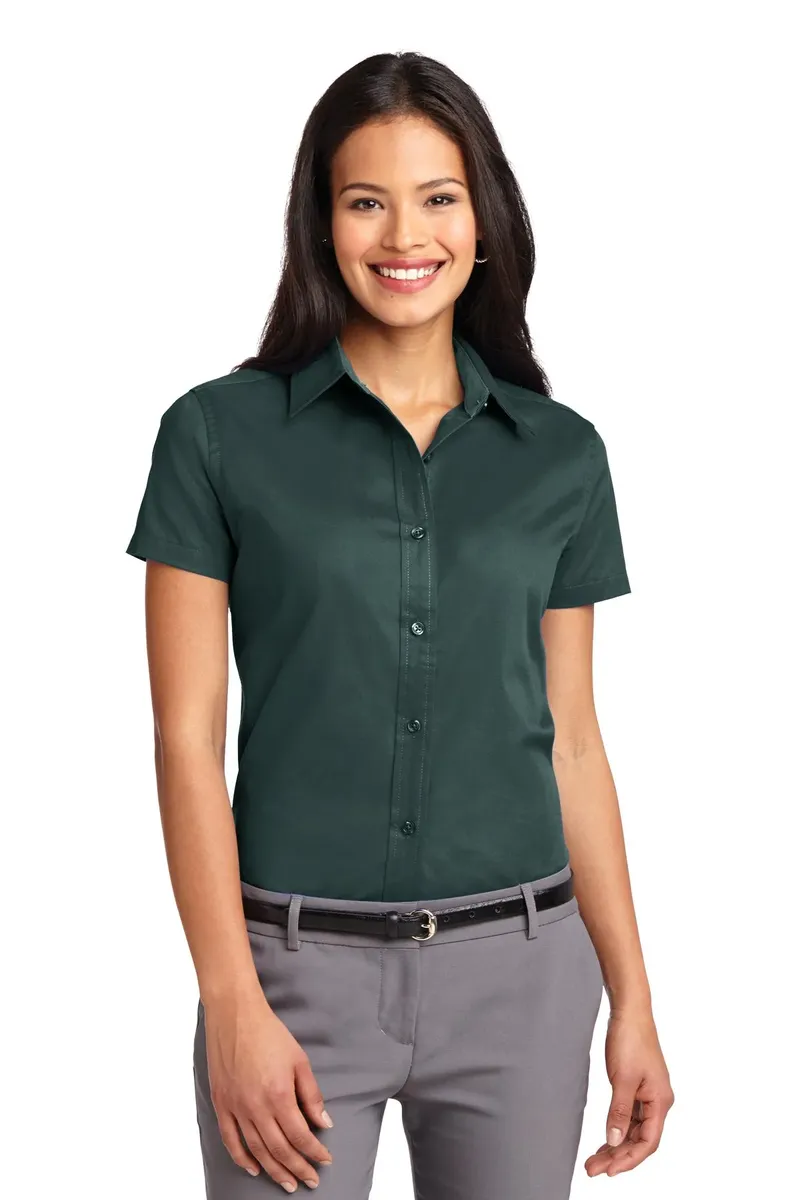 Port Authority® Women's Short Sleeve Easy Care  Shirt.  L508 - additional view 3