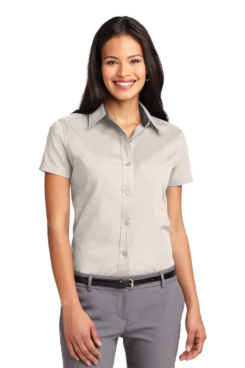 Port Authority® Women's Short Sleeve Easy Care  Shirt.  L508 - additional view 22