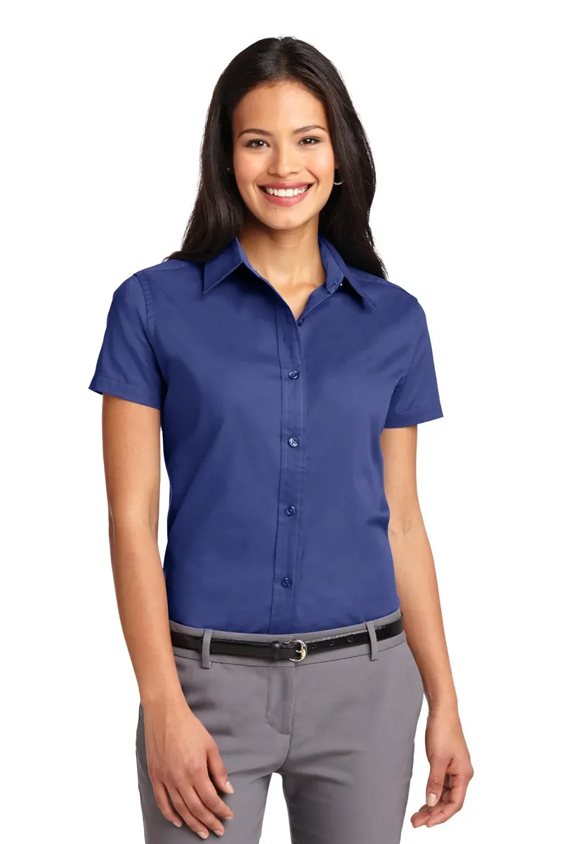Port Authority® Women's Short Sleeve Easy Care  Shirt.  L508 - additional view 7