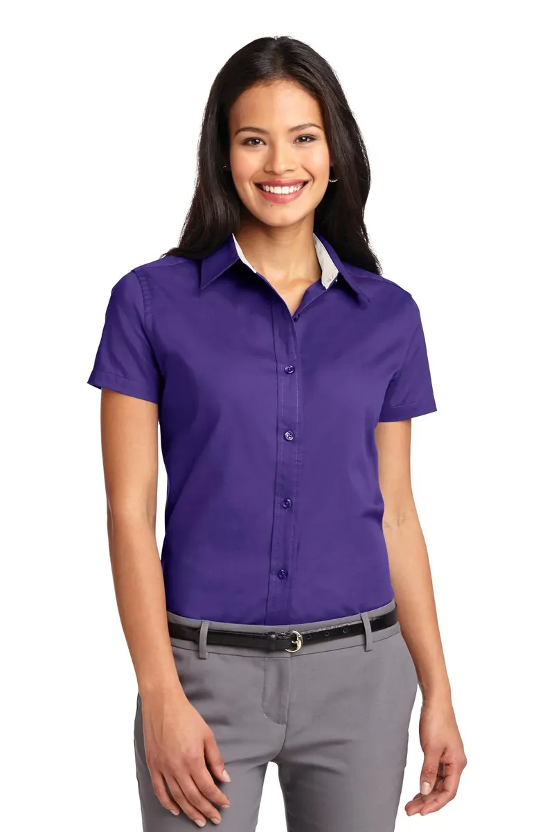 Port Authority® Women's Short Sleeve Easy Care  Shirt.  L508 - additional view 25