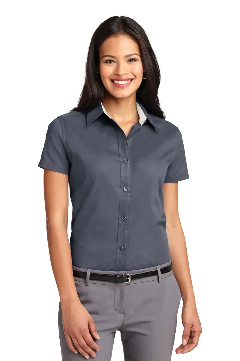 Port Authority® Women's Short Sleeve Easy Care  Shirt.  L508 - additional view 21