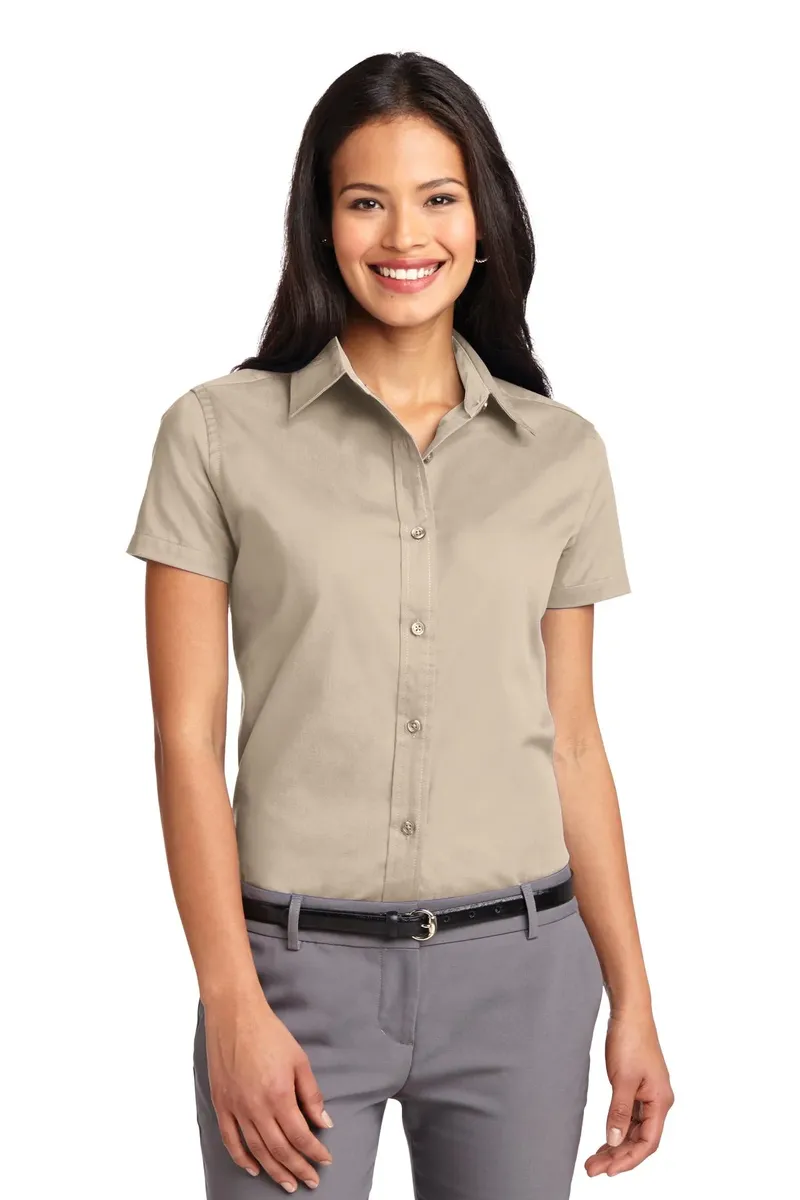 Port Authority® Women's Short Sleeve Easy Care  Shirt.  L508 - additional view 8