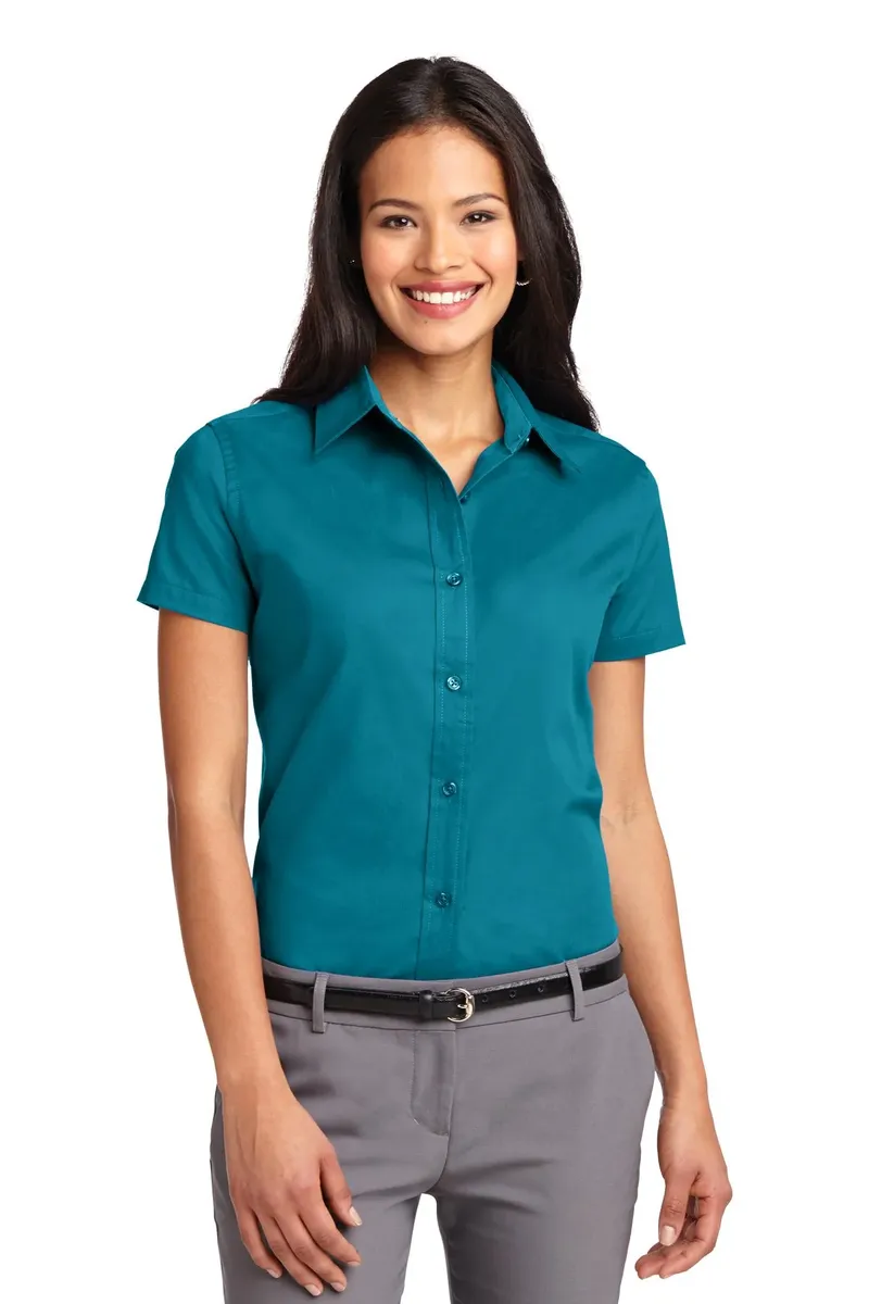 Port Authority® Women's Short Sleeve Easy Care  Shirt.  L508 - additional view 20