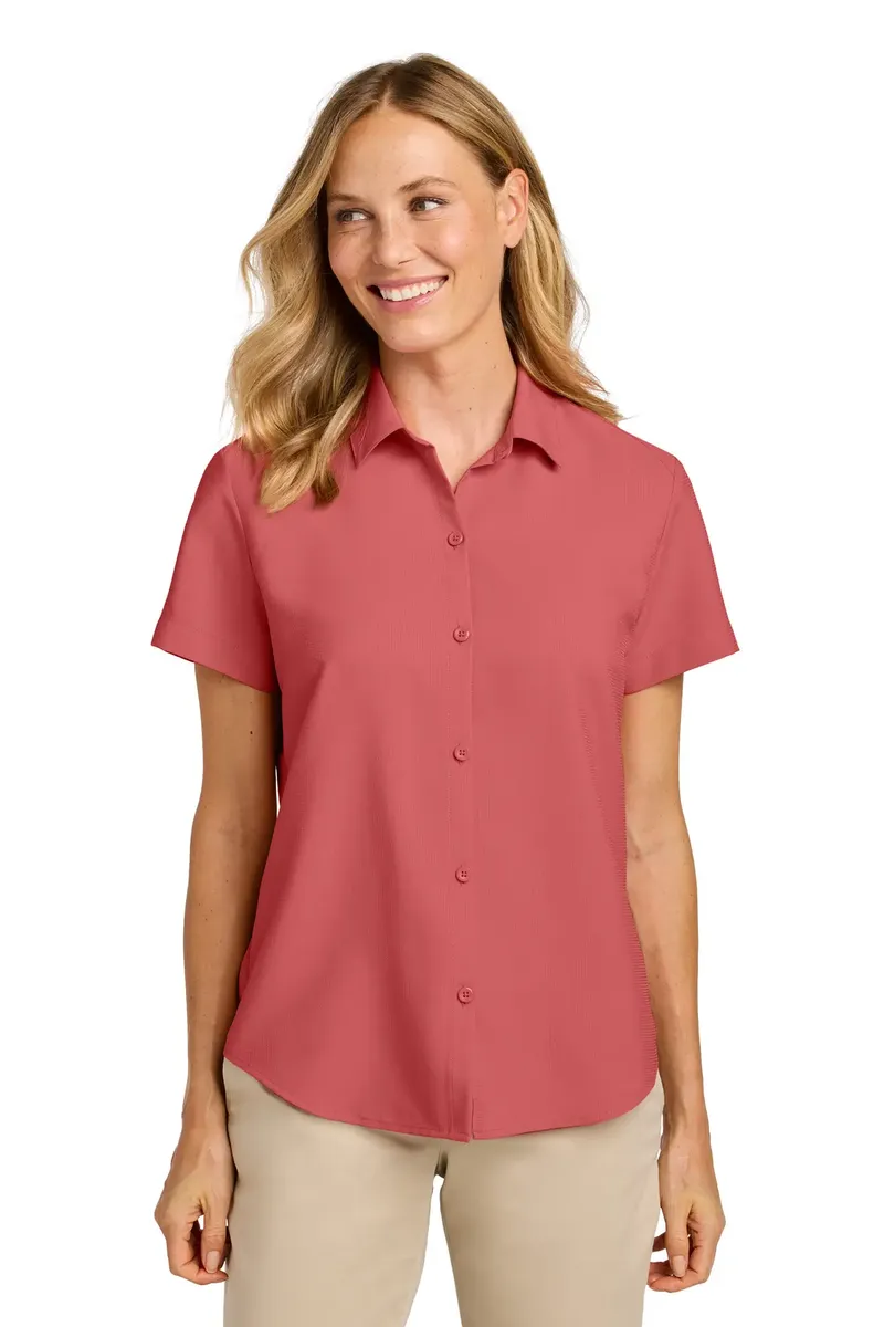 Port Authority® Women's Short Sleeve UV Dockside Shirt LW963 - additional view 2