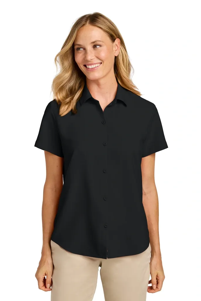 Port Authority® Women's Short Sleeve UV Dockside Shirt LW963 - additional view 1