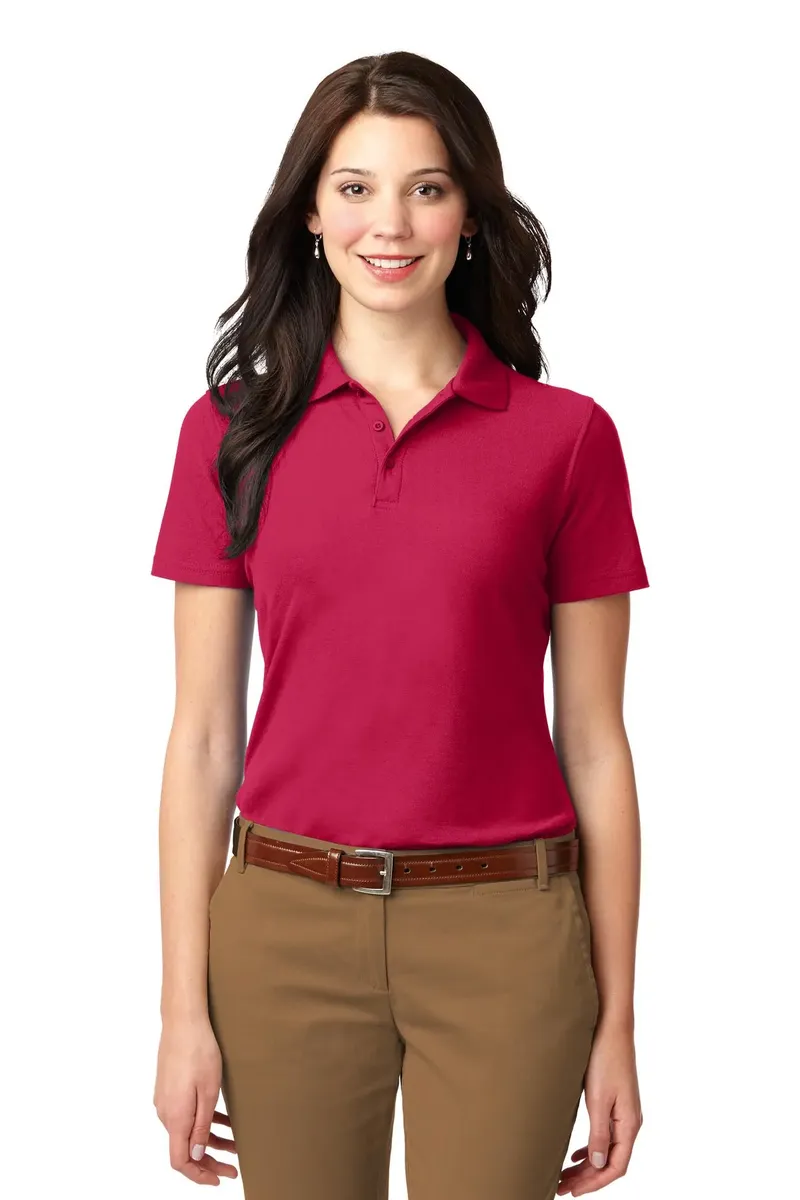 Port Authority® Women's Stain-Resistant Polo. L510 - additional view 9