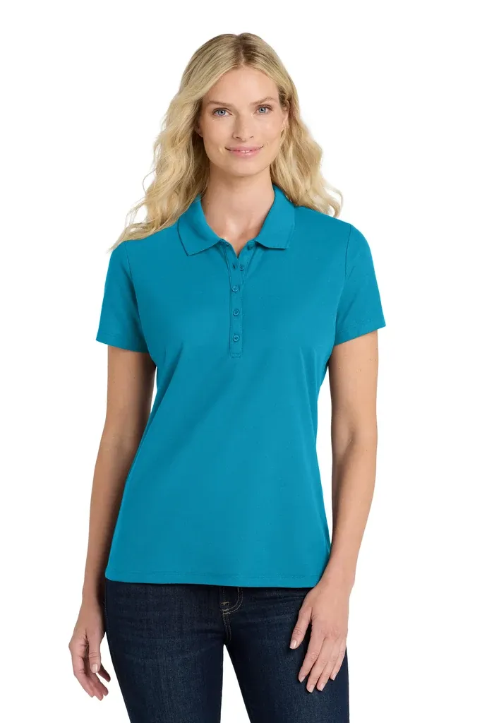 Port Authority® Women's SuperPro React  Polo. LK810 - additional view 2