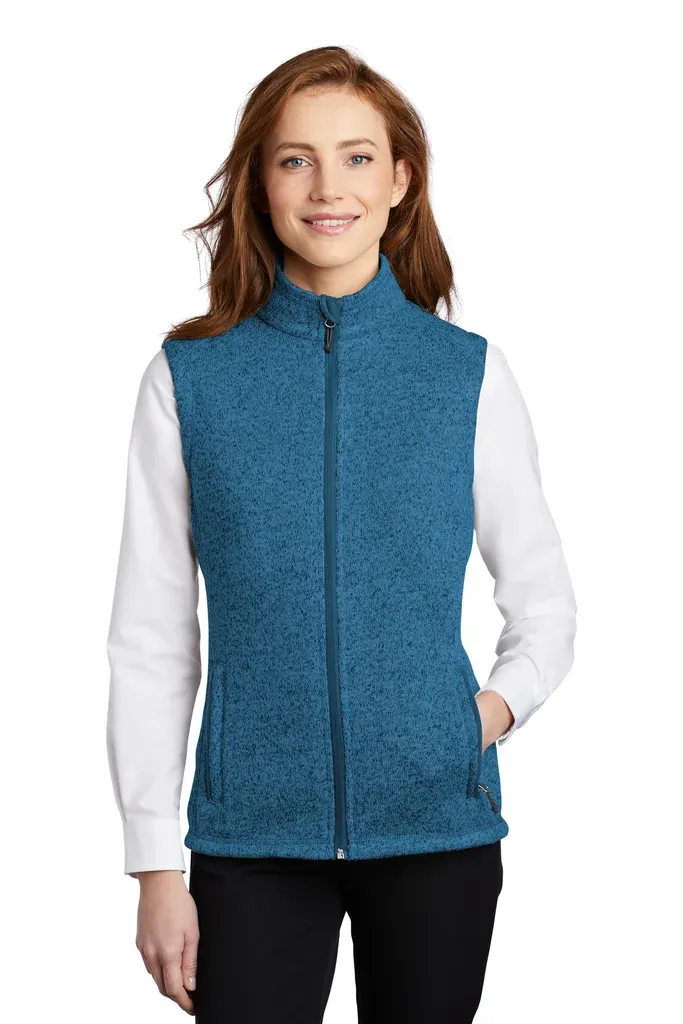 Port Authority ® Women's Sweater Fleece Vest L236