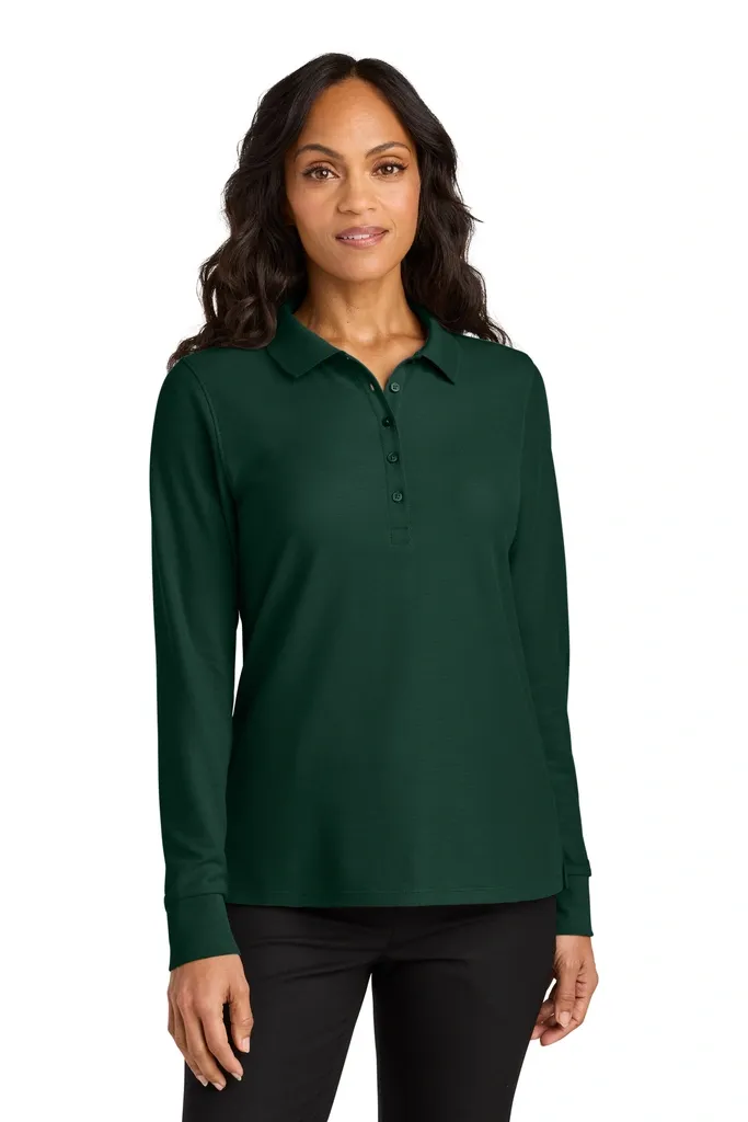 Port Authority® Women's Wearever Signature Pique Long Sleeve Polo LK200LS - additional view 1