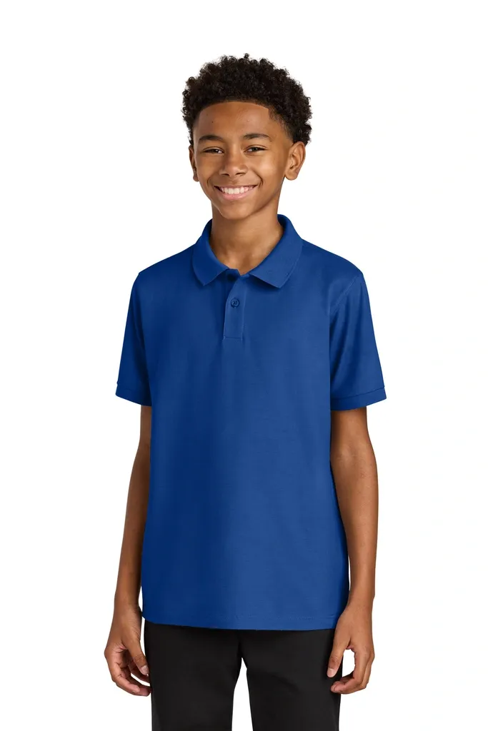 Port Authority® Youth Wearever Signature Pique Polo Y200 - additional view 2