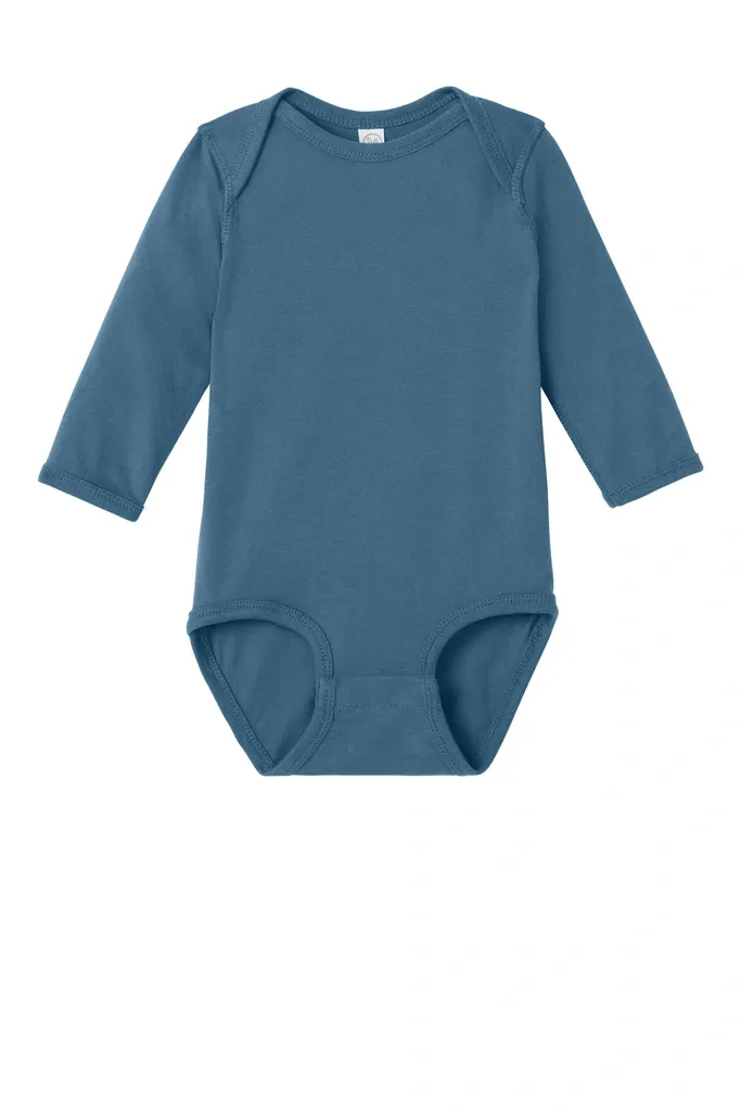 Rabbit Skins Infant Long Sleeve Jersey Bodysuit RS4421 - additional view 3
