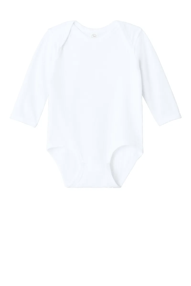 Rabbit Skins Infant Long Sleeve Jersey Bodysuit RS4421 - additional view 1