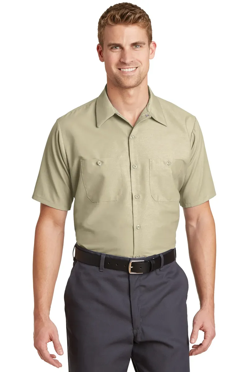 Red Kap® Long Size  Short Sleeve Industrial Work Shirt. SP24LONG - additional view 5