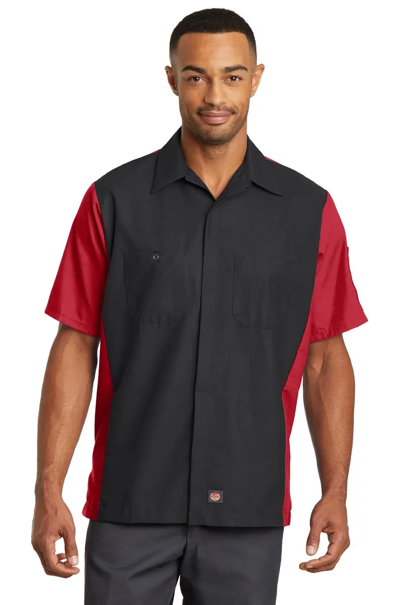 Red Kap® Short Sleeve Ripstop Crew Shirt. SY20 - additional view 2