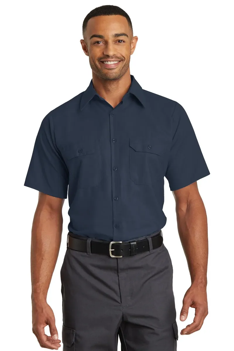 Red Kap® Short Sleeve Solid Ripstop Shirt. SY60 - additional view 1