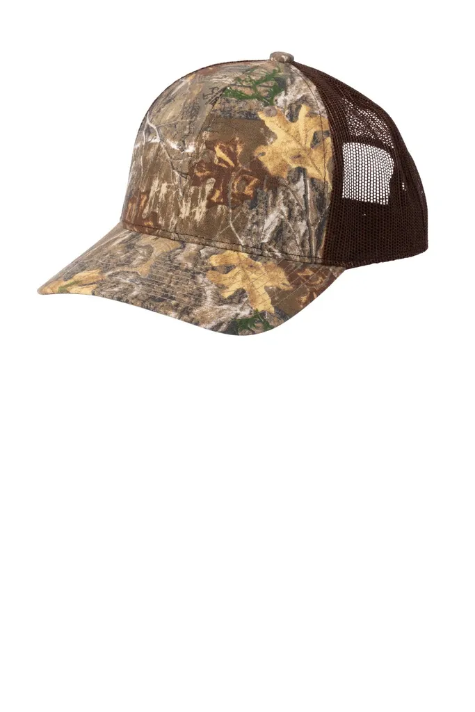 Russell Outdoors Camo Snapback Trucker Cap RU900 - additional view 2