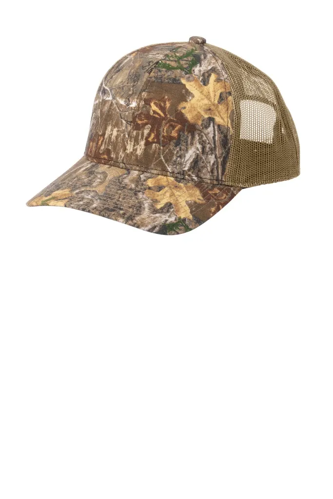 Russell Outdoors Camo Snapback Trucker Cap RU900 - additional view 1