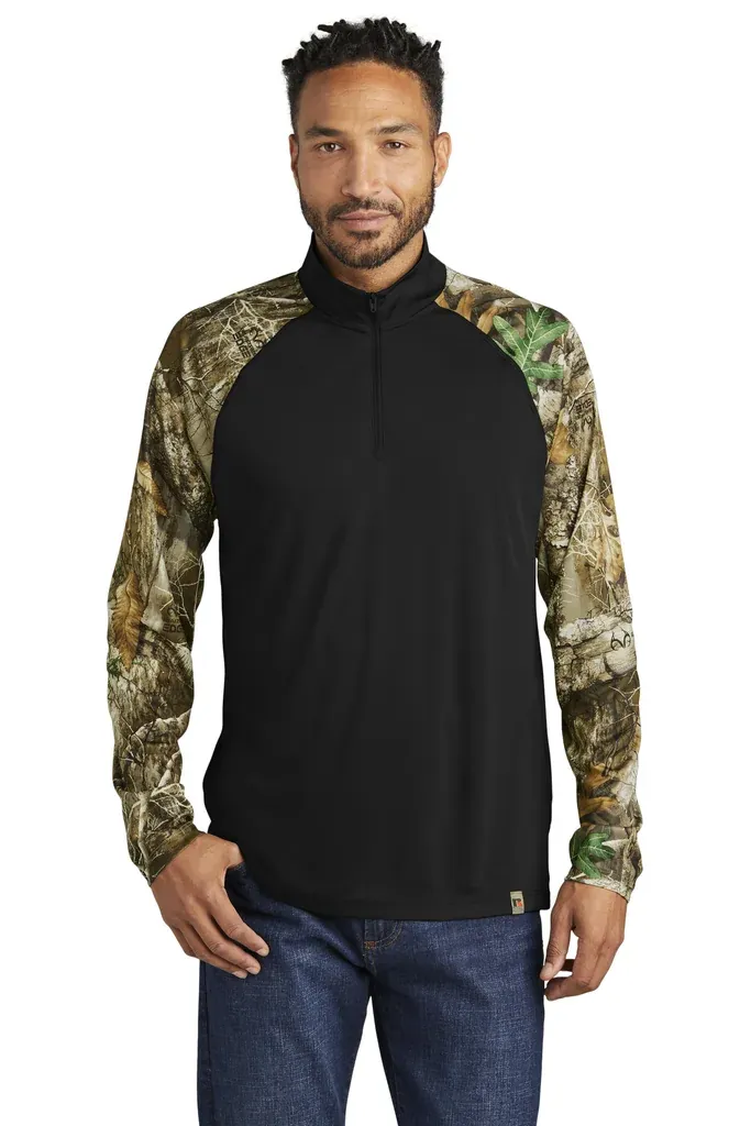 Russell Outdoors Realtree® Colorblock Performance 1/4-Zip RU152 - additional view 2