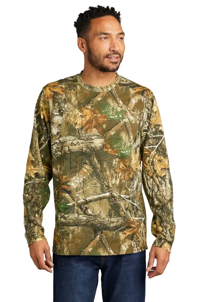 Russell Outdoors Realtree® Long Sleeve Pocket Tee RU100LSP