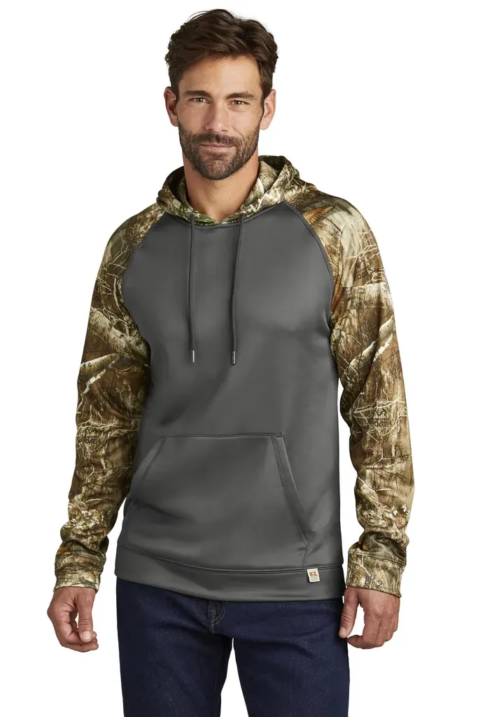 Russell Outdoors Realtree® Performance Colorblock Pullover Hoodie RU451 - additional view 1