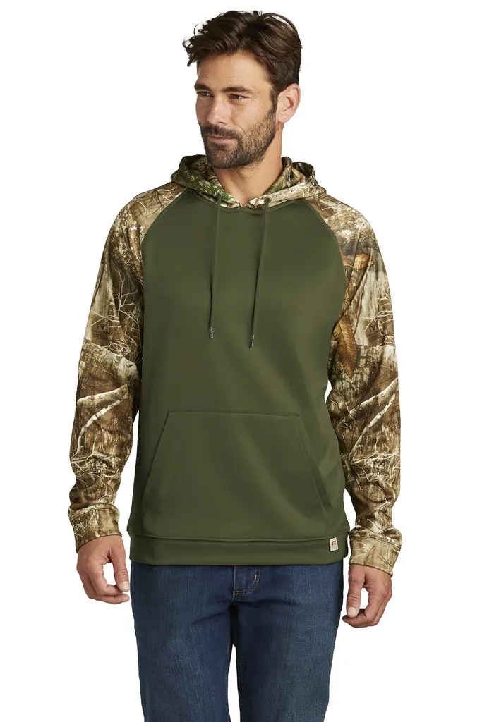 Russell Outdoors Realtree® Performance Colorblock Pullover Hoodie RU451 - additional view 2