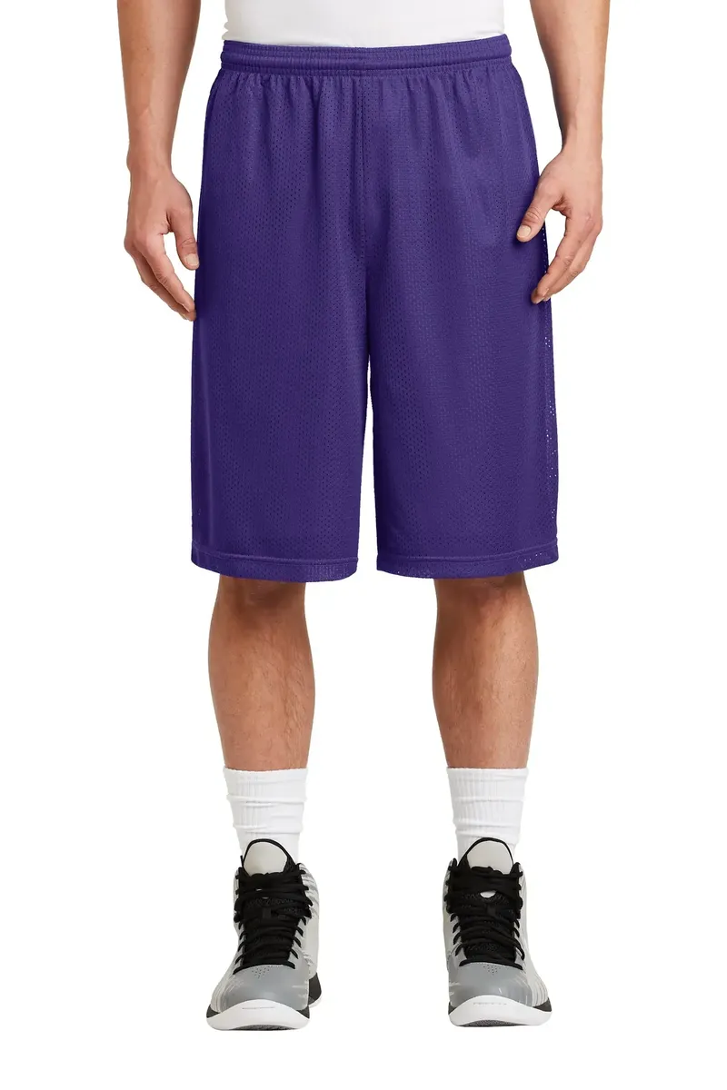 DISCONTINUED Sport-Tek® Extra Long PosiCharge® Classic Mesh Short. ST511