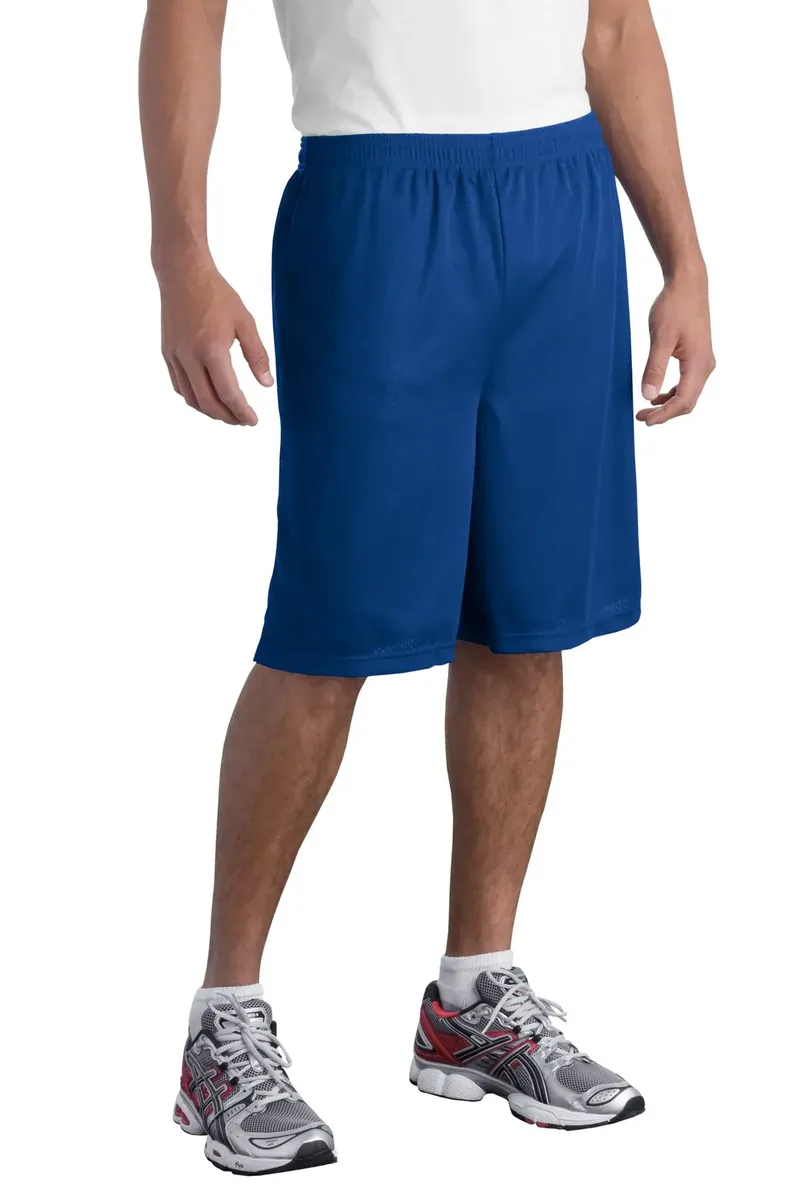 DISCONTINUED Sport-Tek® Long Mesh Short. T515