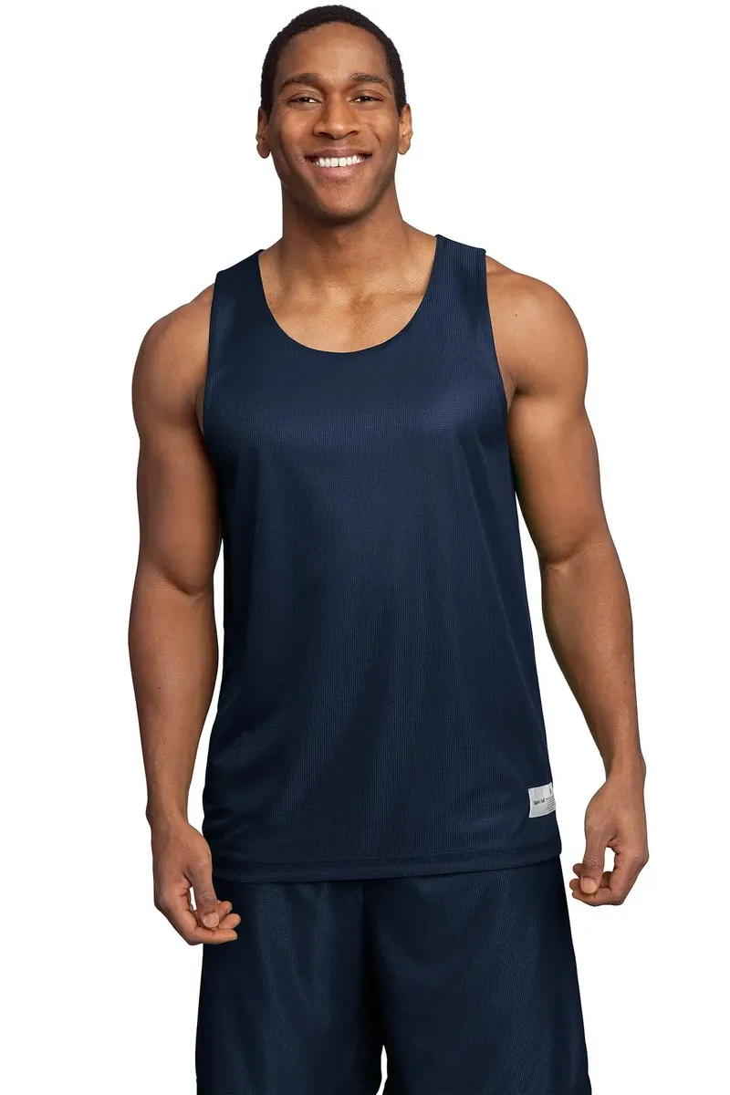 DISCONTINUED Sport-Tek® PosiCharge® Mesh Reversible Tank. T550 - additional view 2