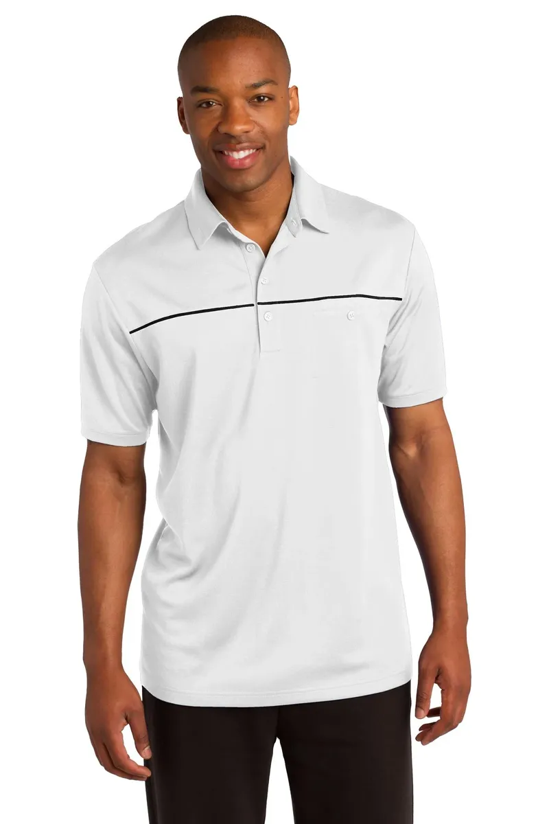 DISCONTINUED Sport-Tek® PosiCharge® Micro-Mesh Piped Polo. ST686