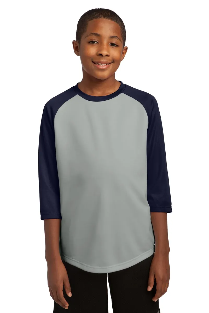 DISCONTINUED Sport-Tek® Youth PosiCharge® Baseball Jersey. YST205 - additional view 2