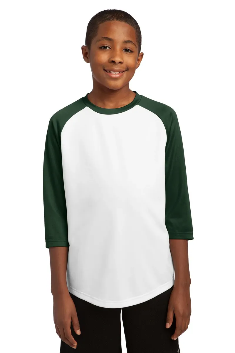 DISCONTINUED Sport-Tek® Youth PosiCharge® Baseball Jersey. YST205 - additional view 3