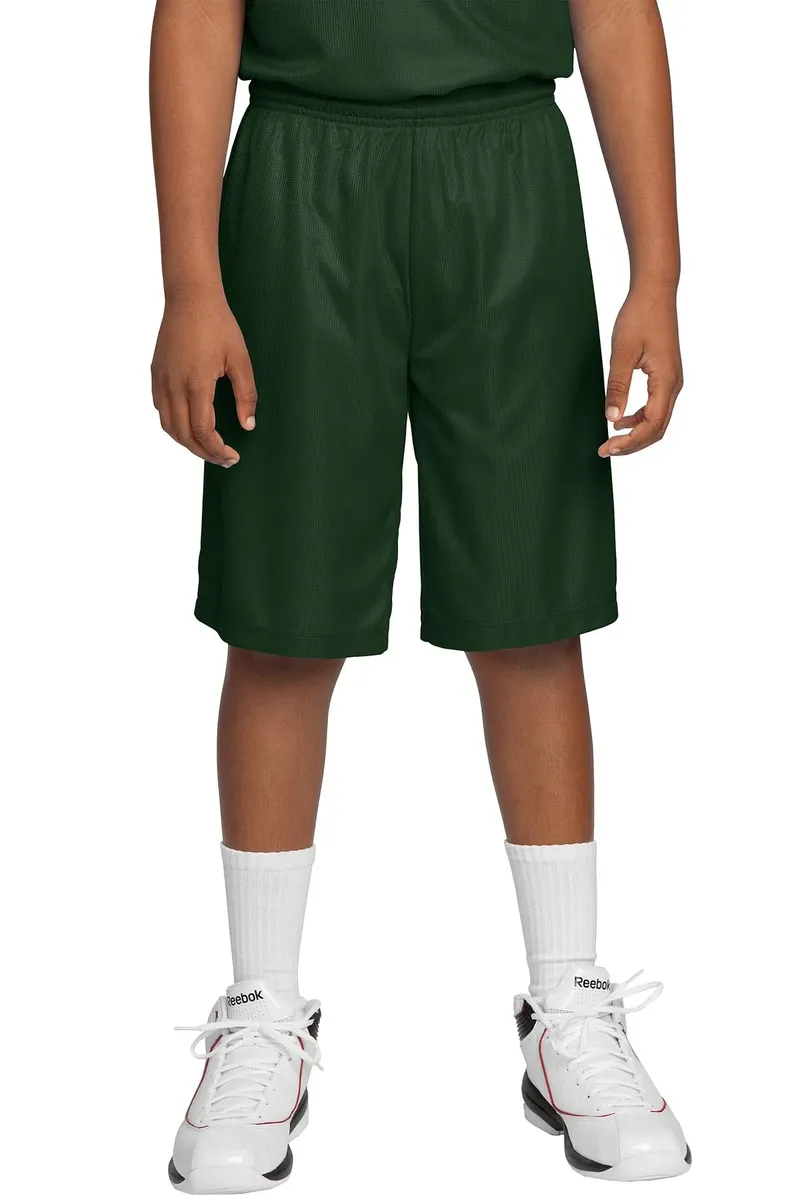 DISCONTINUED Sport-Tek® Youth PosiCharge® Mesh Reversible Short. YT560 - additional view 5